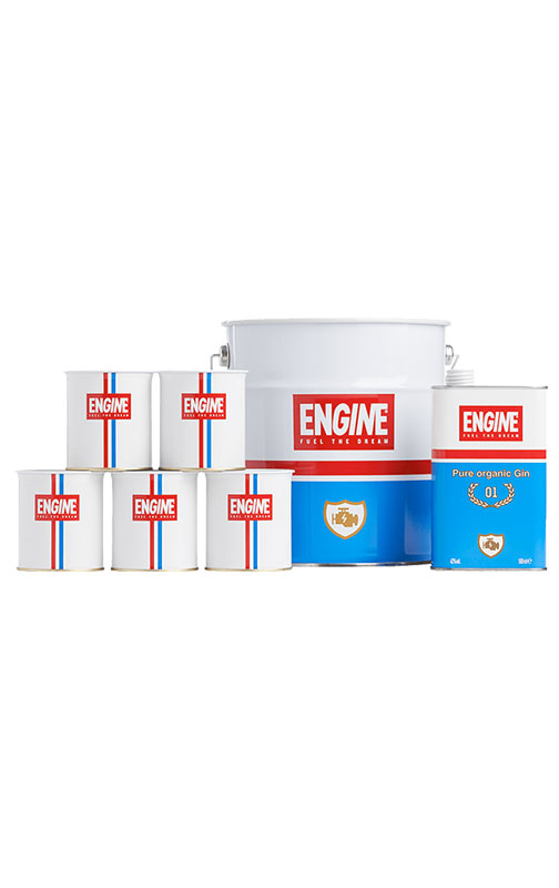 Comprar Pack Engine 42º Gin (icebucket + 5 bicchieri) Bodeboca