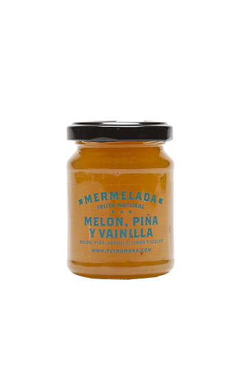 Mermelada de melón, piña y vainilla Petra Mora (170 g)