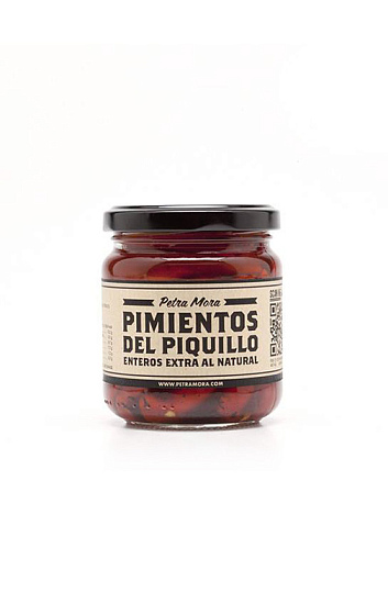 Pimientos de piquillo entero D.O. Lodosa Petra Mora (190 g)