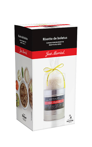 Risotto con boletus Just Married en Estuche Especial