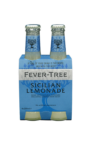 Fever Tree Sicilian Lemonade 20cl (x4)