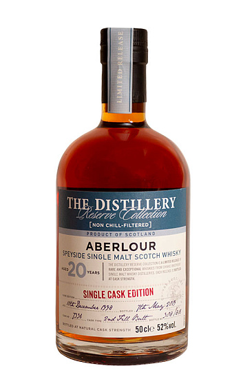 Aberlour 20 Y.O. Distillery Reserve Collection Single Cask Edition 50 cl