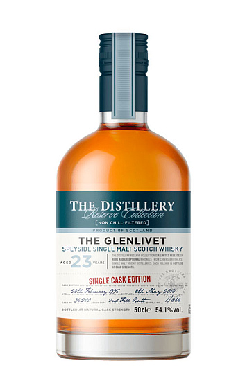 The Glenlivet 23 Y.O. Single Cask Edition Butt 50 cl