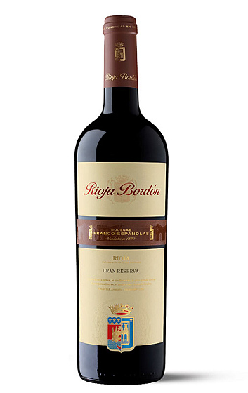 Rioja Bordón Gran Reserva 2007