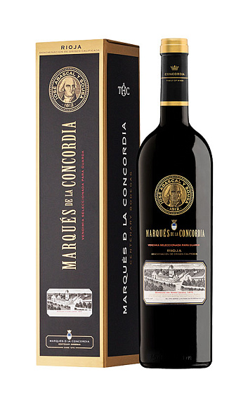 Marqués de la Concordia VSG 2016 con estuche