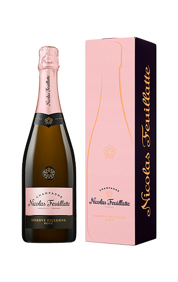Nicolas Feuillatte Champagne Réserve Exclusive Rosé con Astuccio