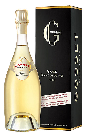 Champagne Gosset Grand Blanc de Blancs Brut avec Étui