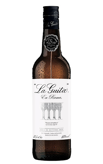 Manzanilla La Guita en Rama saca de octubre 2019 37,5 cl.