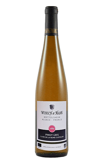 Wunsch et Mann Cuvée de la Reine Clotilde Pinot Gris 2019