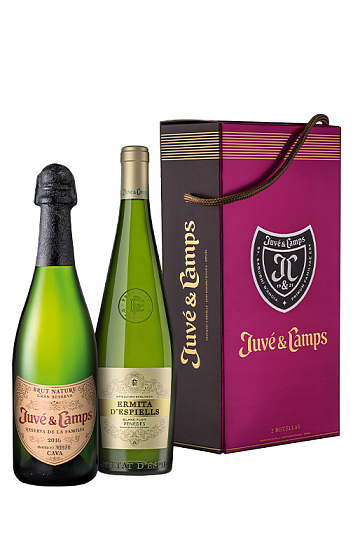 Estuche Juve & Camps Reserva de Familia 2018 y Ermita d'Espiells 2021