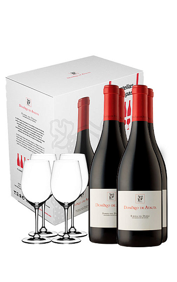 Prodotto: Dominio de Atauta 2022 [Wine bottles and glasses]