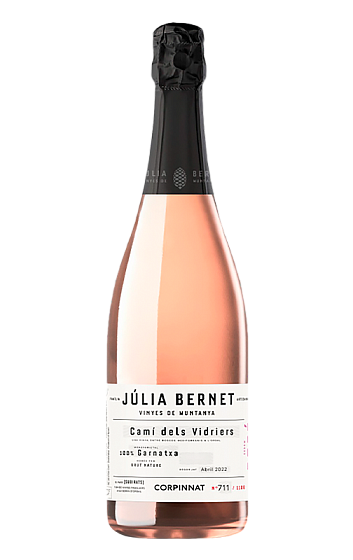 Prodotto: Júlia Bernet Brut Nature Exsum Rosat Camí dels Vidriers 2023