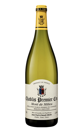 Prodotto: Jean-Paul & Benoît Droin Chablis 1er Cru Mont de Milieu 2024