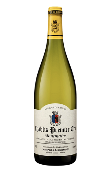 Prodotto: Jean-Paul & Benoît Droin Chablis 1er Cru Montmains 2025