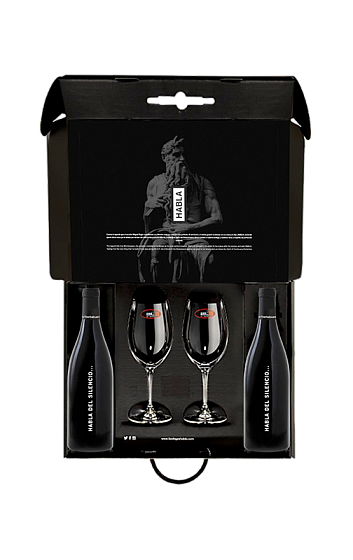Prodotto: 2 bottles Habla del Silencio 2023 + 2 glasses