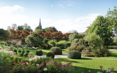 Jardín perteneciente a Perrier-Jouët en Épernay