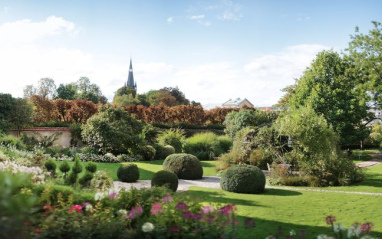 Jardín perteneciente a Perrier-Jouët en Épernay