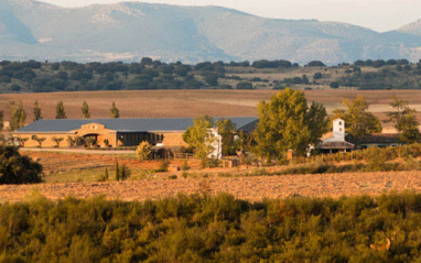 Vista de la finca