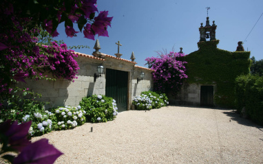 Entrada al pazo