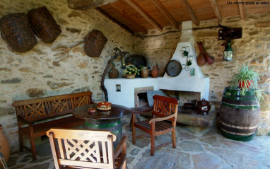 Rincón de la bodega dedicado al descanso