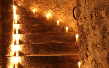 Escaleras de la bodega