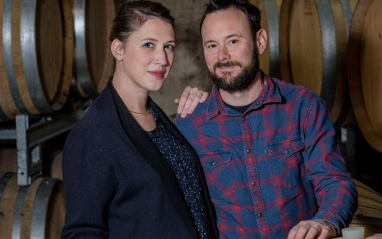 Jérôme Bourgeois-Diaz y su esposa Charlotte