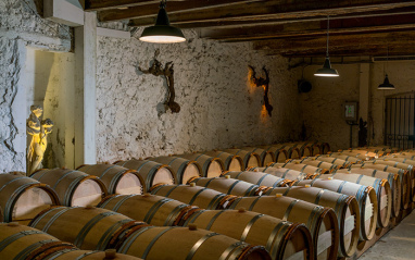 La vieja bodega de Château d'Esclans data del siglo XII