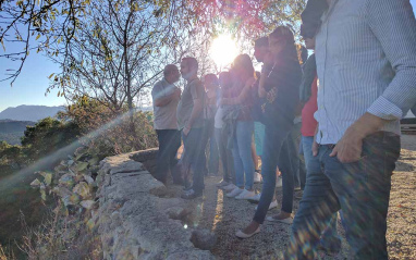 El equipo de Bodeboca en la finca