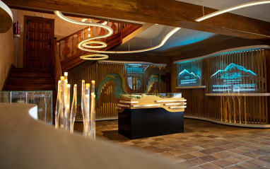 Interior del edificio de DYC Interior del edificio de DYC