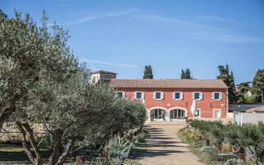 Vista de la finca