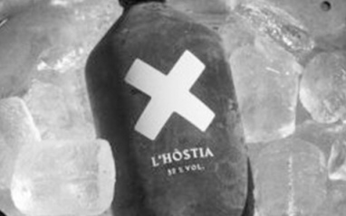Botella en hielo