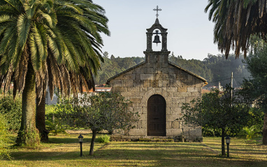 Vista exterior del pazo