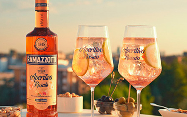 Ramazzotti and sunset