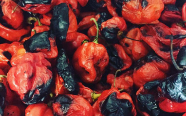 Habaneros asados