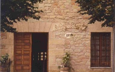 Entrada a la bodega
