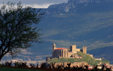 Panorámica del entorno de San Vicente de la Sonsierra