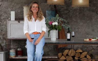 Alba Abiega fundadora de la bodega Alba en Ribera