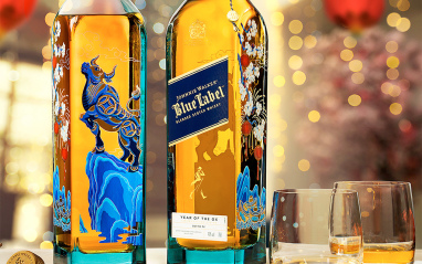 Johnnie Walker Blue Year of the Ox con Estuche Johnnie Walker Blue Year of the Ox con Estuche