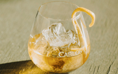 Brandy Carlos I con Miniatura en Estuche