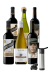 Confezione da 6 tappi per vino sottovuoto " 'Vintae' " con pompa per vino sottovuoto e due tappi