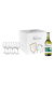 Confezione Vivanco Blanco 2022 (x6) con 6 calici