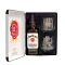 Jim Beam Original + dos vasos + estuche de lata