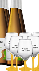 Prodotto: Viñas del Vero Gewürztraminer 2025 (x6) con calici (x6)