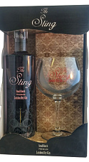 Estuche The Sting Small Batch Premium London Dry Gin con Copa de Balón