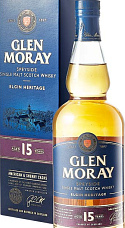 Glen Moray 15 Years Whisky Single Malt con astuccio