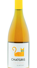 Chat Gris Vin Orange by Jeff Carrel